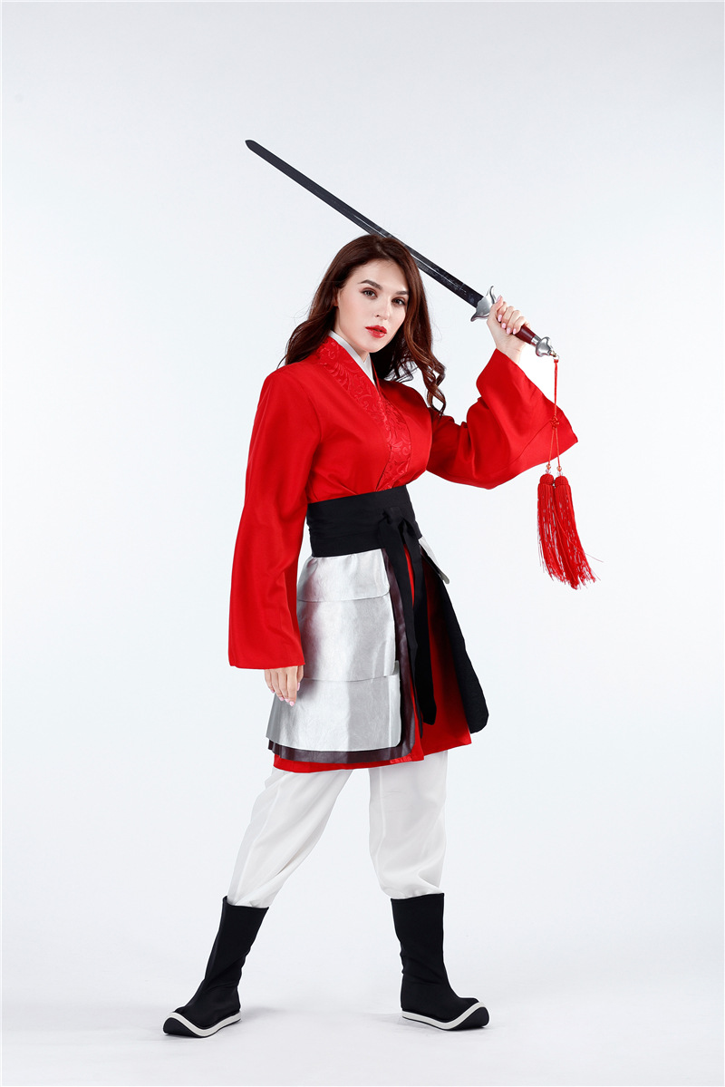 2020年新款花木兰大电影服装角色扮演动漫服装派对聚会化妆舞会服