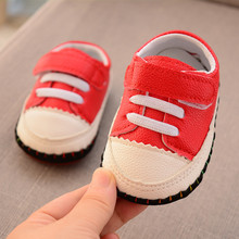 一件代发宝宝鞋拼色2019秋款缝包pu0-1岁软底男童鞋女学步婴儿鞋