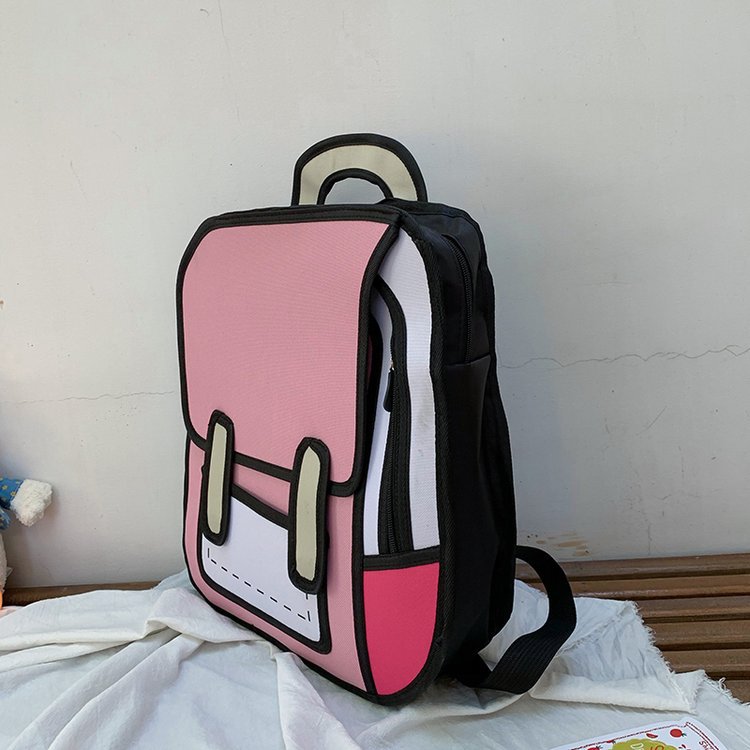 书包初中生少年派里面的林妙妙同款书包高中日系二元次2d立体书包