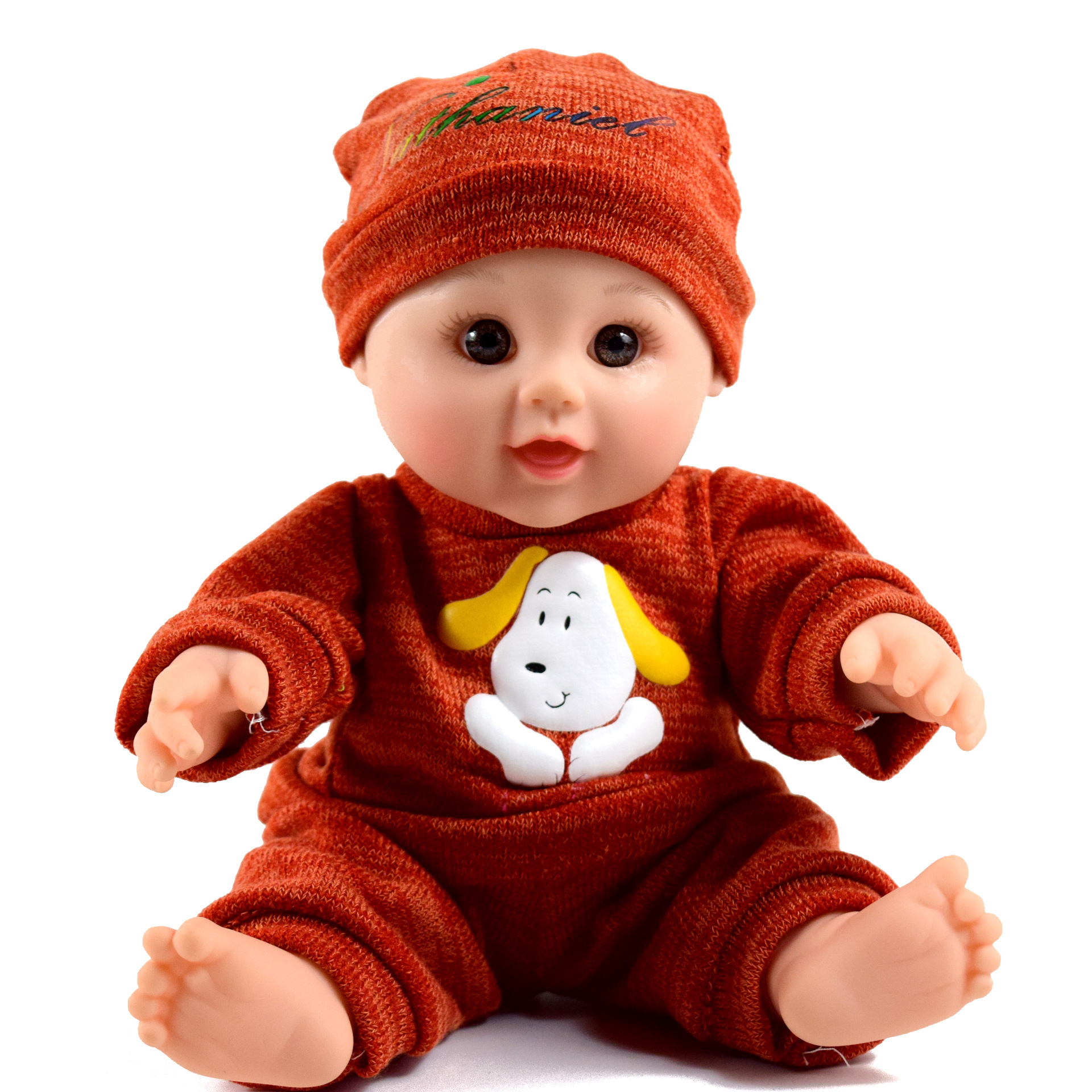 现货批发30cm玩具娃娃月嫂早教培训仿真创意软胶娃会说话可洗澡