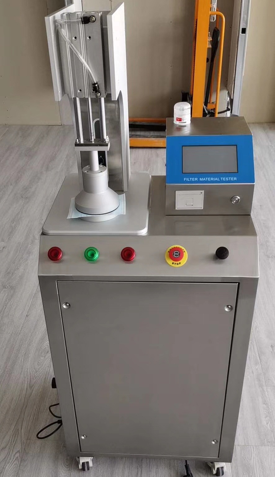 kn95口罩 过滤效率测试台 pfe阻力 熔喷布 颗粒物过滤效率检测仪