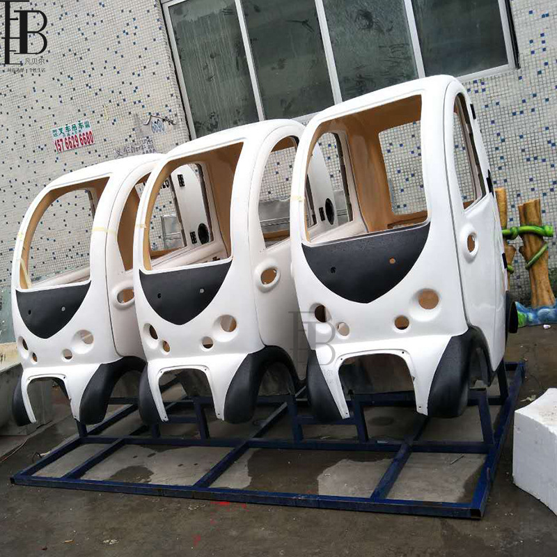 定制玻璃钢汽车车壳电动三轮车外壳观光电动汽车前车壳遮阳车厂家