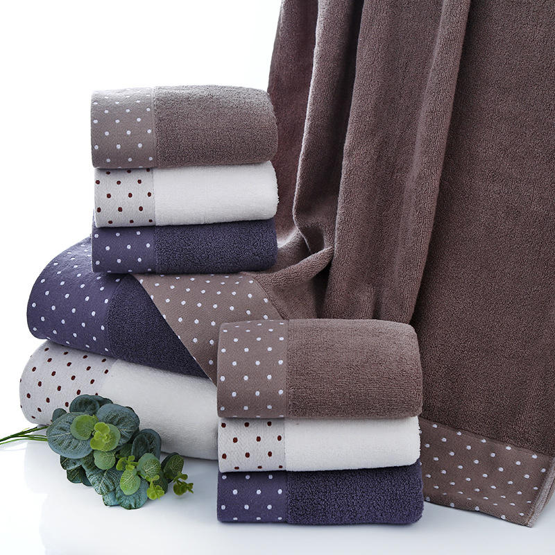 32股纯棉大浴巾厂家批发70-140礼品赠 品成人浴巾绣花绣字绣logo