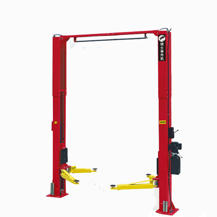 骑士龙门举升机液压龙门架两柱升降机升降平台重型汽车用汽修5t