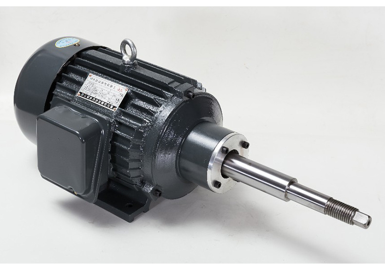 不锈钢管抛光机三相异步电动机3kw加长轴单边抛光机马达减速电机