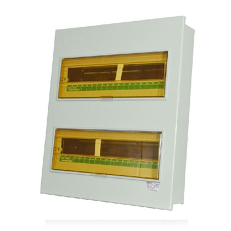 照明配电箱cdpz30s-36回路明装暗装强电箱双排插座德力西回路箱