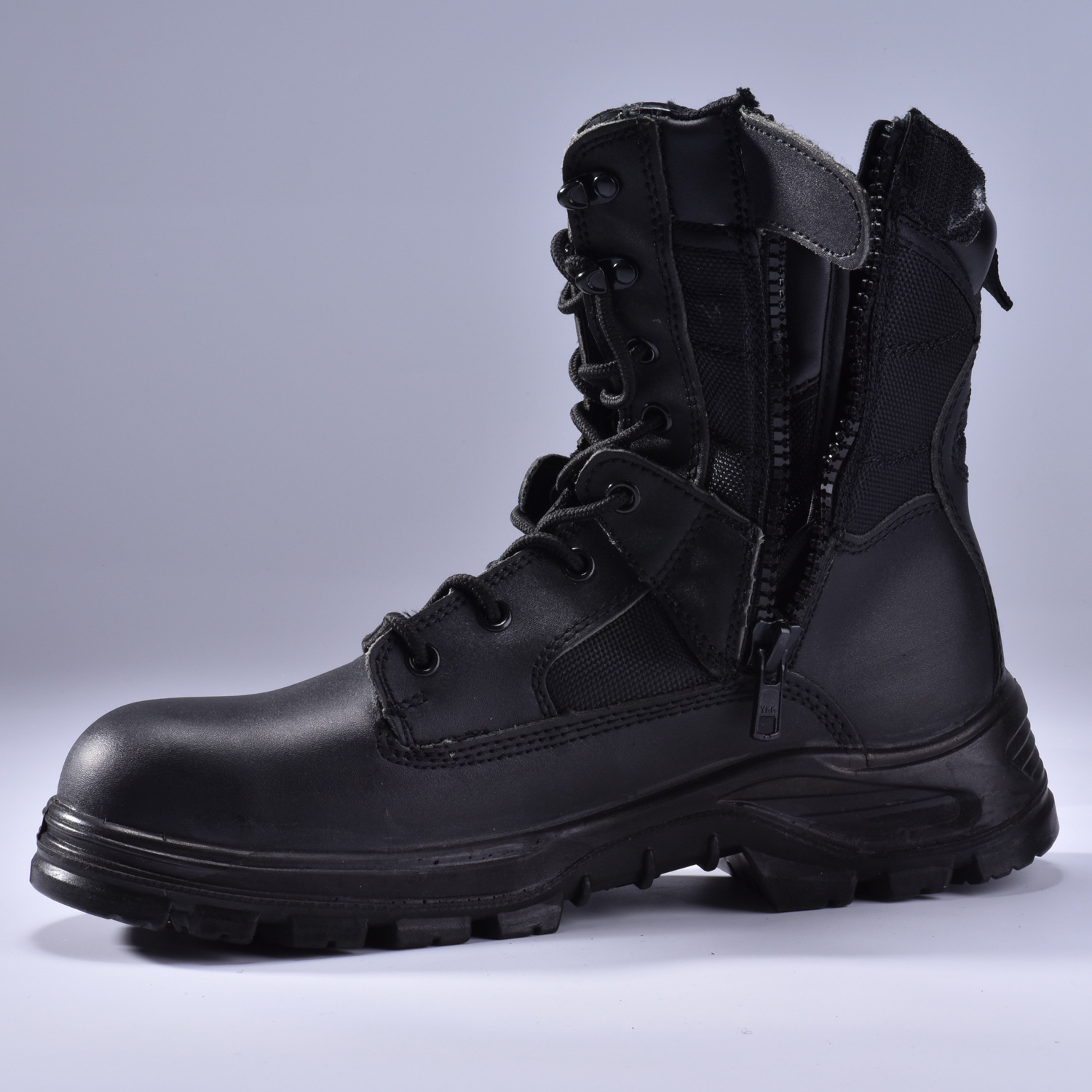 safetoe 8018 军靴 战地靴 钢头钢板 防砸防刺 劳保鞋