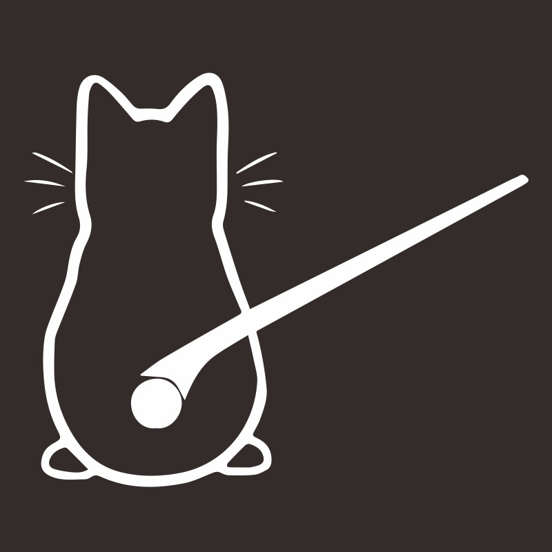 卡通可爱 雨刮背影猫 后档玻璃贴雨刮贴反光贴车贴汽车贴纸