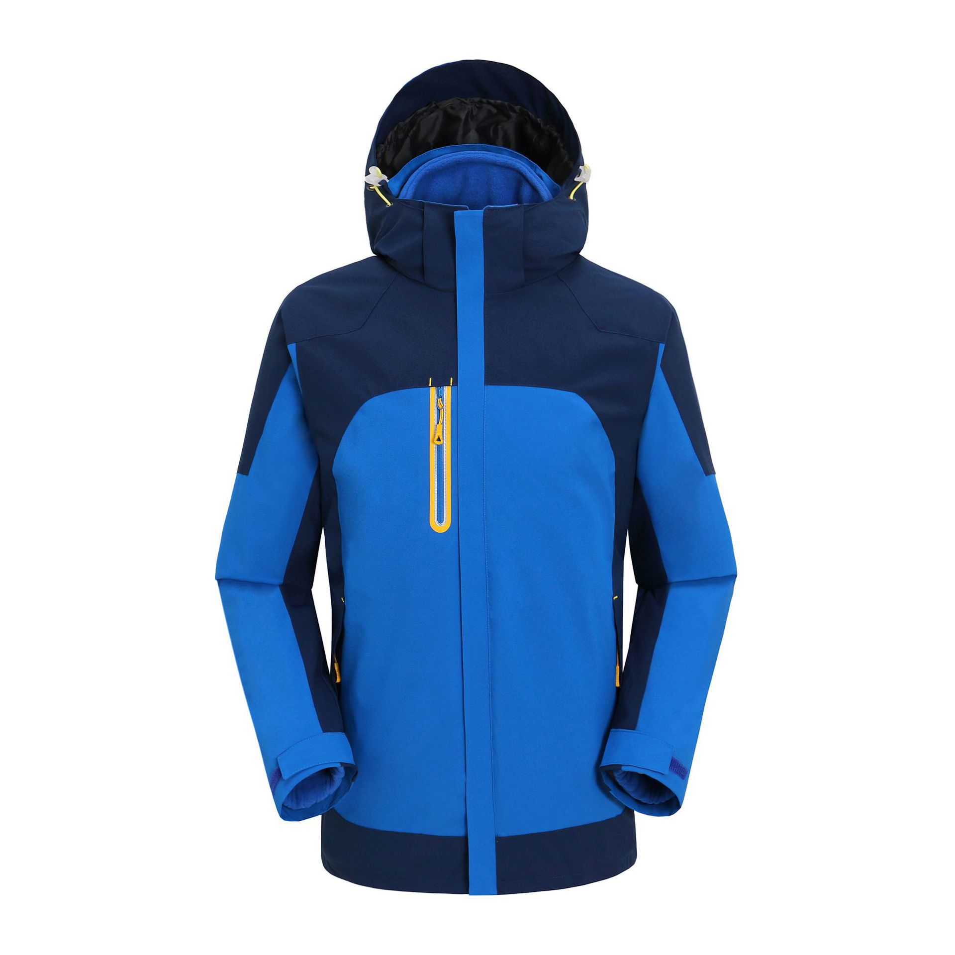 冲锋衣校服生产定制logo三合一可拆卸工作服印刷工装男女防寒服