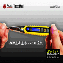 正原Sugon  LED数显电笔工厂直销 多功能照明感应测电笔765A