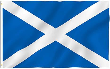 【跨境专供】苏格兰国旗 现货批发90*150cm 3*5ft scotland flag
