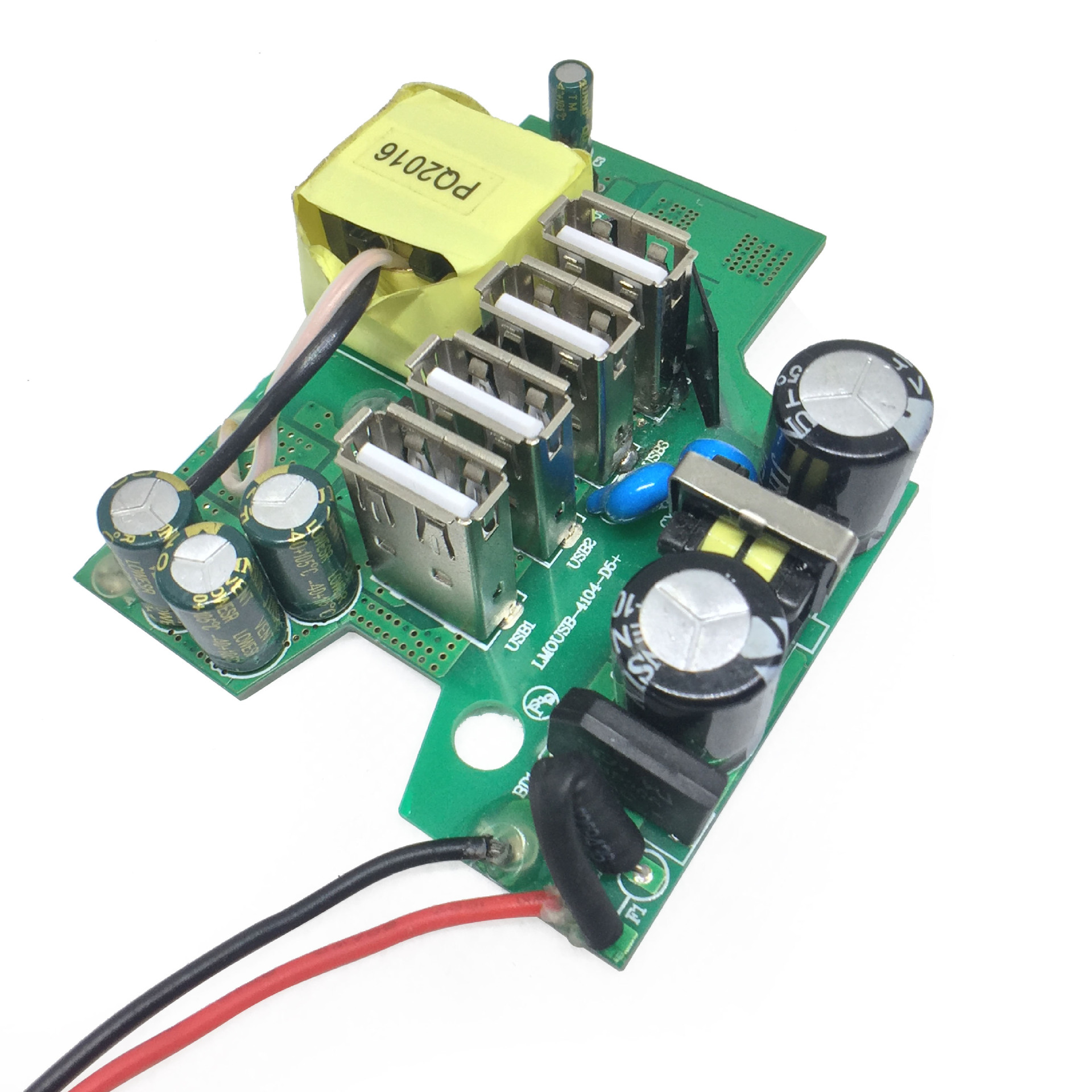 智能插座线路板 86型24w英式usb墙壁插座手机充电器控制线路板