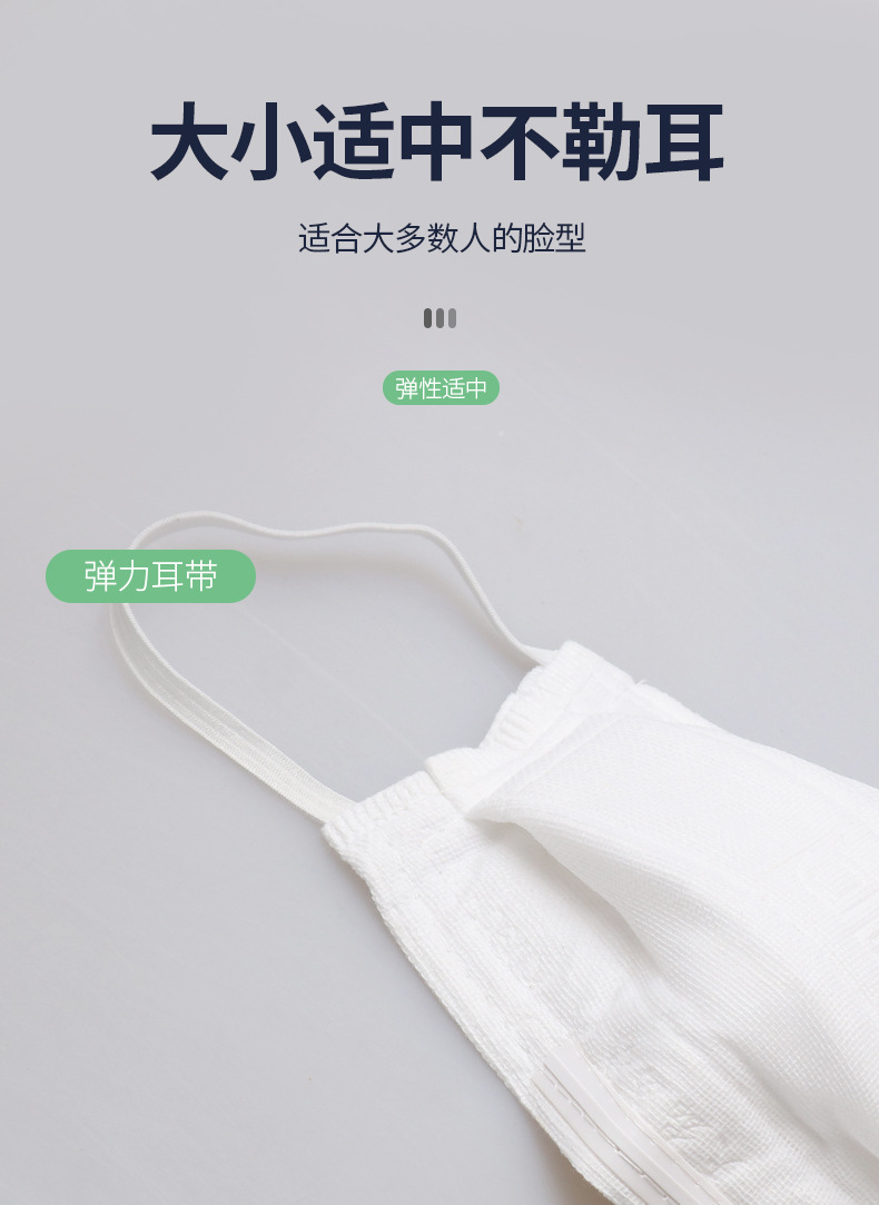 厂家现货供应 2012(b型)防护口罩 白色透气防尘口罩含熔喷布