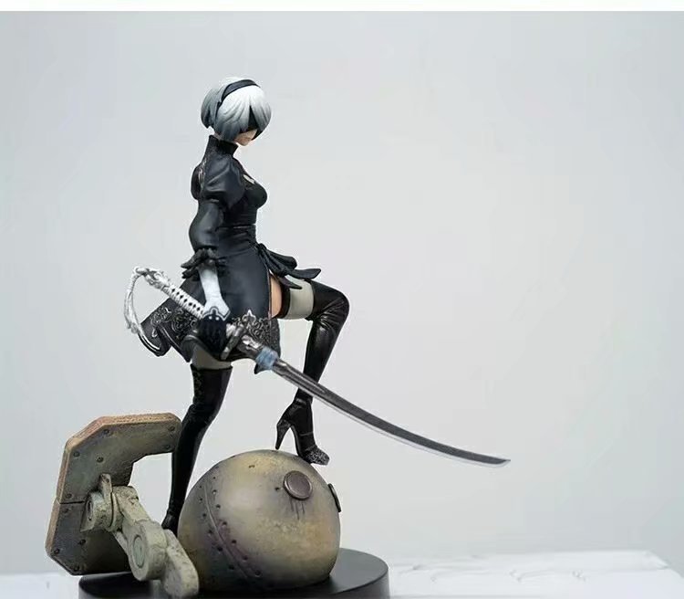 se square enix 尼尔:机械纪元 尤尔哈九号s型 9s 手办