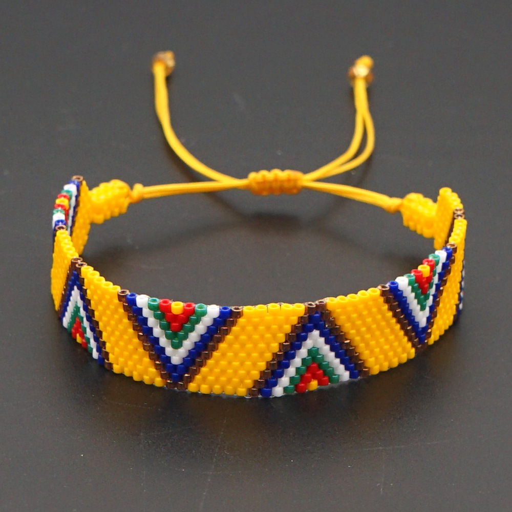 miyuki日本米珠手链女串珠波西米亚编织纯手工饰品工厂店定制接单