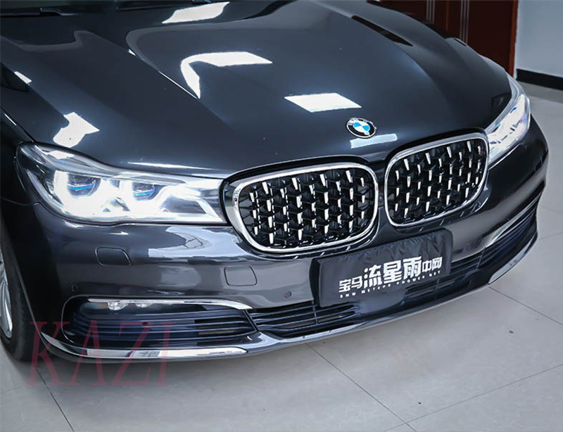 适用于宝马7系g11g12流星雨中网 730i750li7系星空流星雨点中网
