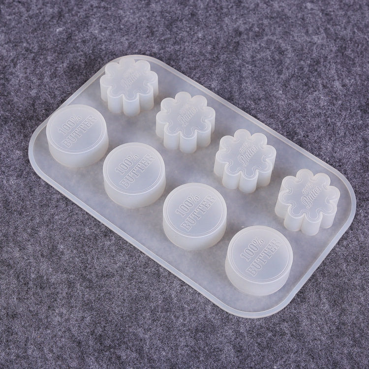 创意透明慕斯黄油硅胶烘焙模具 白色硅胶慕斯蛋糕模 食品级硅胶