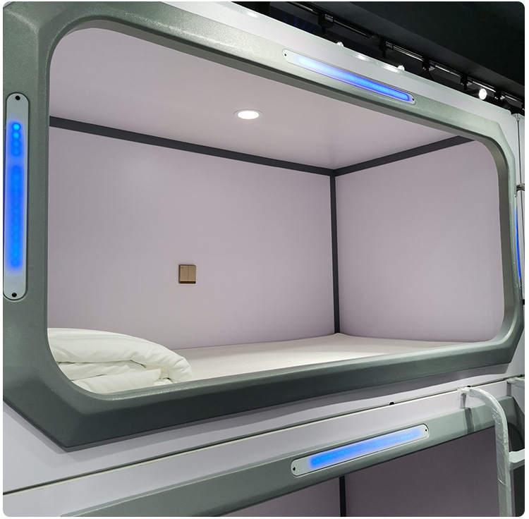 太空舱床科技款横舱双人舱太空舱酒店卧室太空仓酒店旅馆电竞床