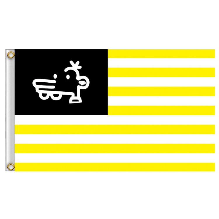new usa flag 黄白条纹美国旗 90x150cm-阿里巴巴
