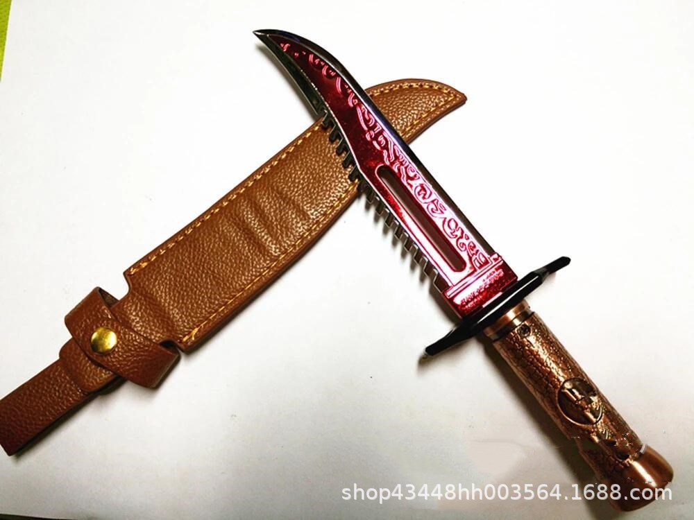匕首模型修罗刀精工穿玩具线合金匕首未开刃 动漫周边产品代发