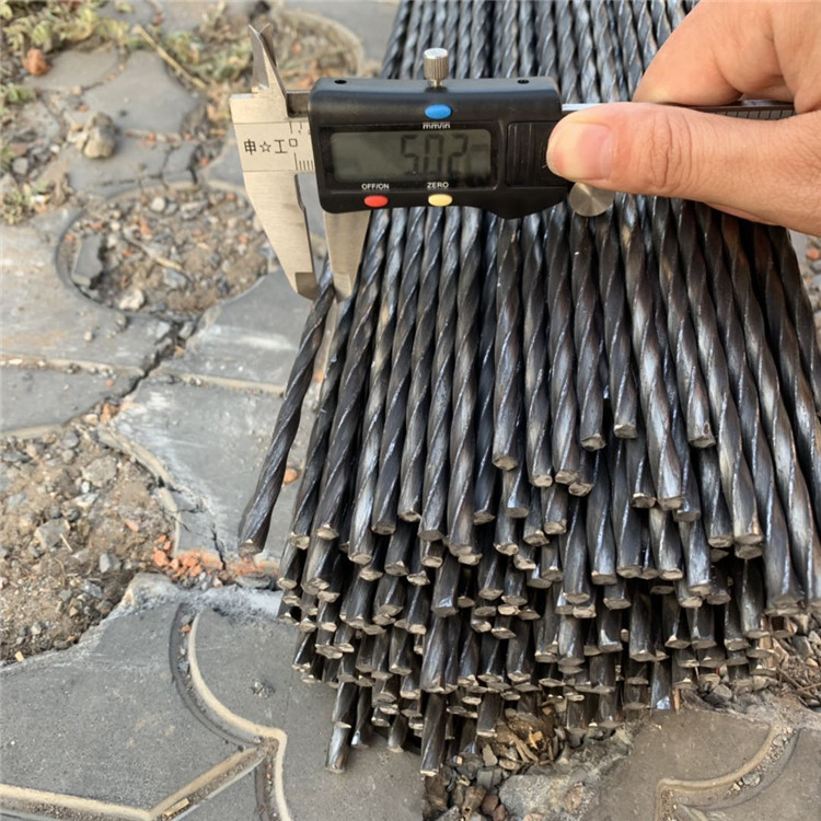 q235b材质麻花钢麻花钢扭纹扭花钢筋