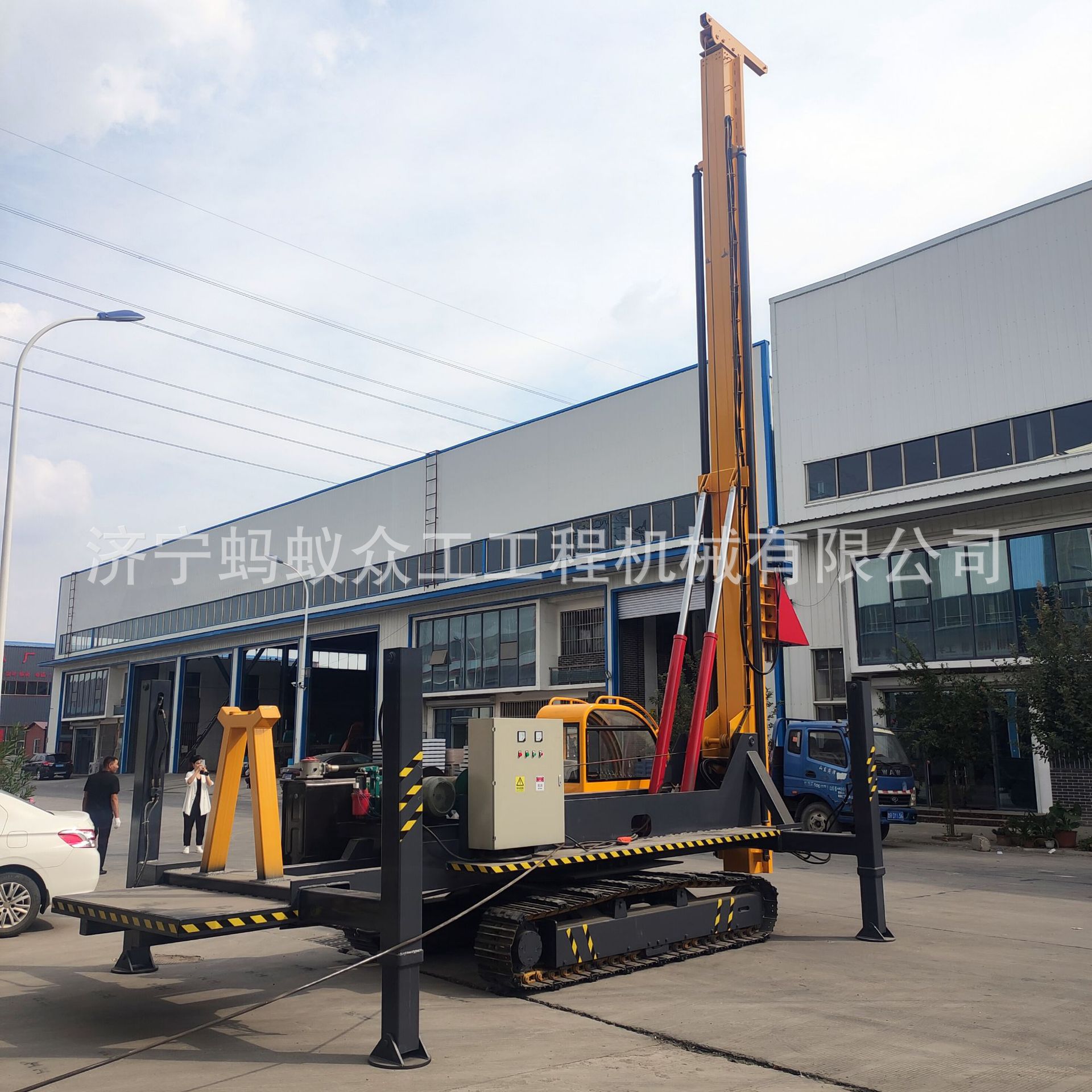 出售打桩机 小型 供应电线杆打桩机 厂家直发小型电动打桩机