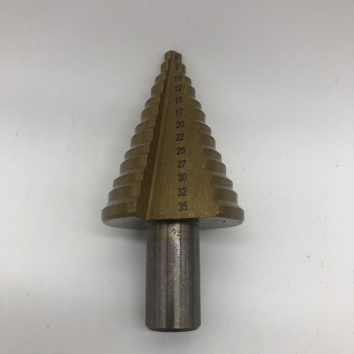 5-35mm宝塔钻 木头塑料铁铝材打孔扩孔钻 高速钢圆柄直槽阶梯钻头