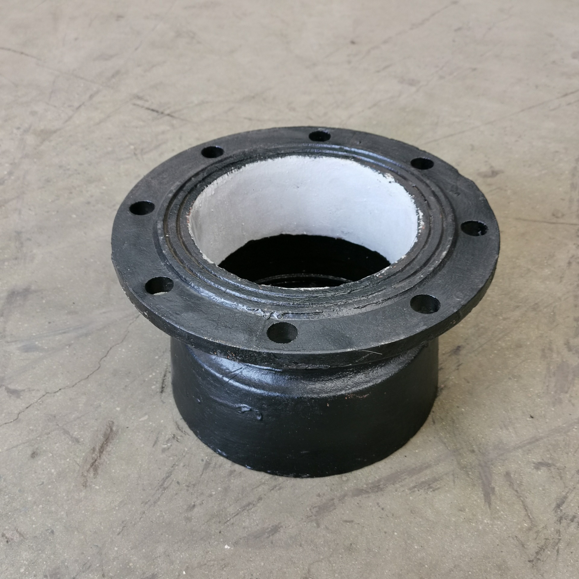 球墨铸铁承插接头管件盘承短管套管直管t型法兰乙管承插接头