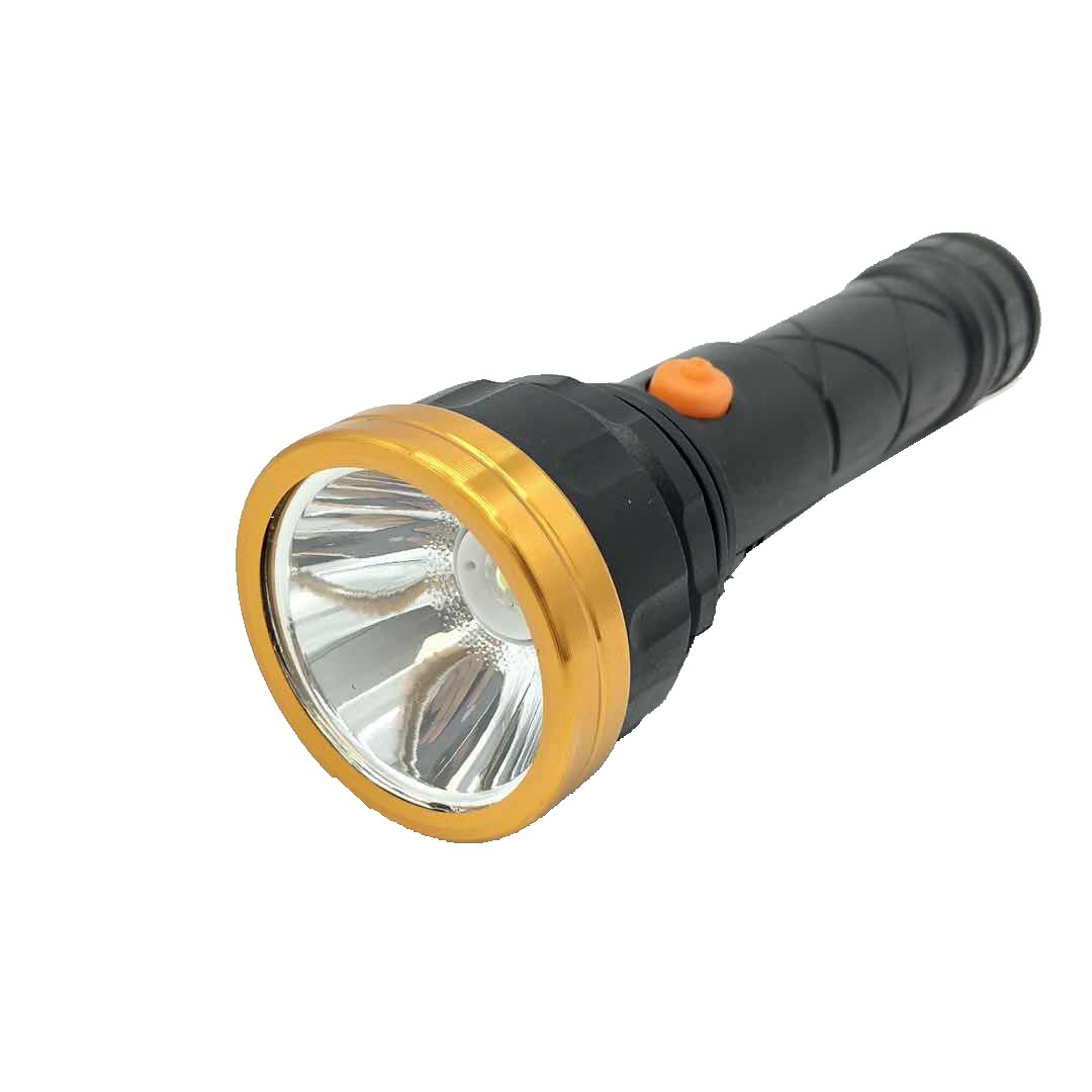 亮之伟803充电式led手电筒家用塑料强光手电筒户外迷你小手电