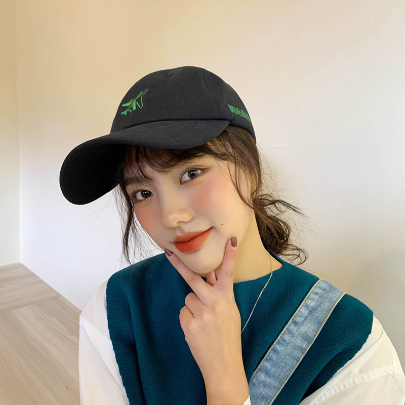 告别款棒球帽女韩版百搭春秋夏季网红ins黑色白色鸭舌帽男帽子