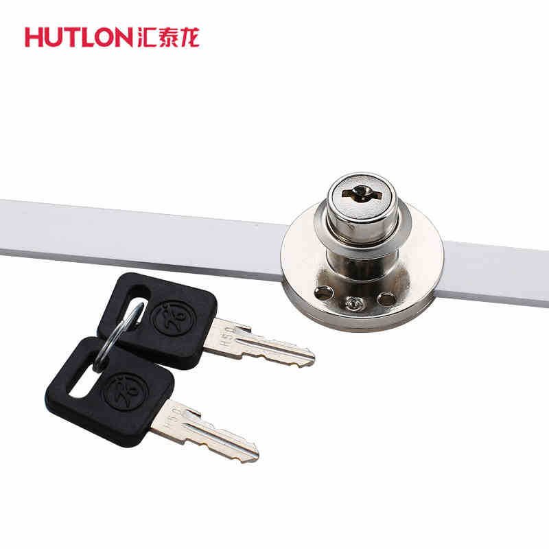 汇泰龙 侧面三连锁 h-912 抽屉锁