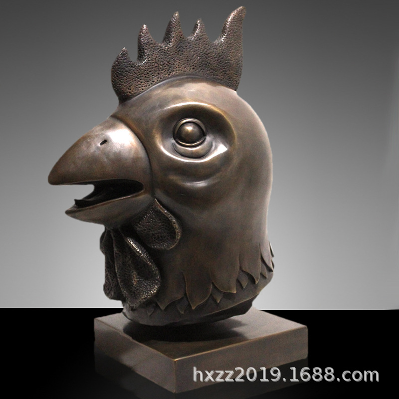 纯铜仿圆明园十二生肖兽首摆件铸铜喷水十二生肖雕塑室外水景装饰