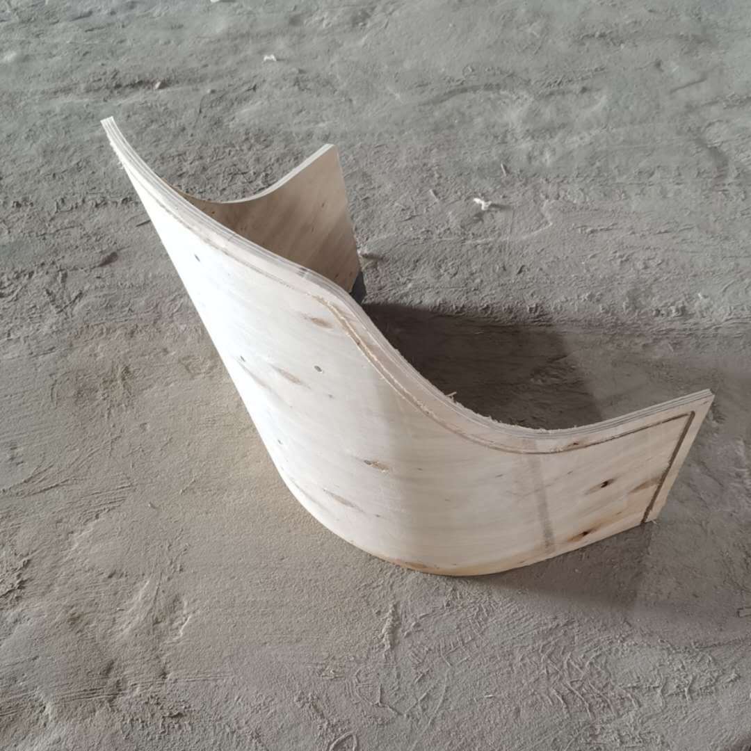 专业供应u型弯曲木 家具配件胶合曲木板 弧形板材曲木加工