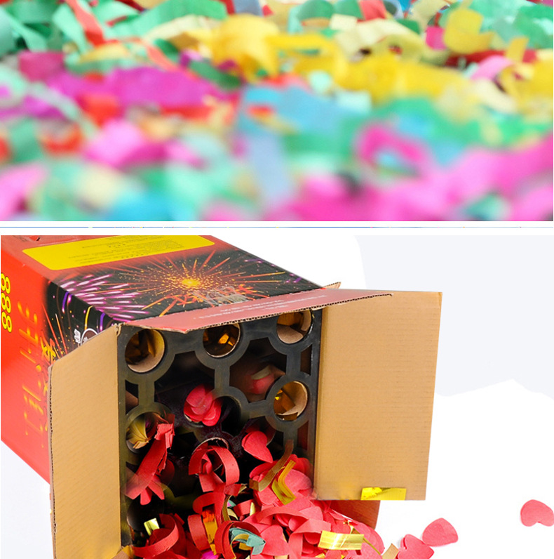 批发优惠节日庆典开业开工礼炮电子礼花无烟喜庆电子鞭炮一件代发