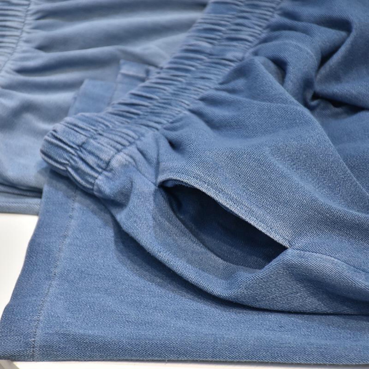 天丝棉裤子_2020女装品质款牛仔休闲阔腿氧气女 - 阿里巴巴