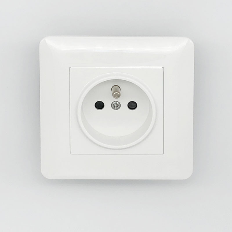 大三圆孔插座86型三孔带开关南非州标准插座 16a南非墙壁插座面板