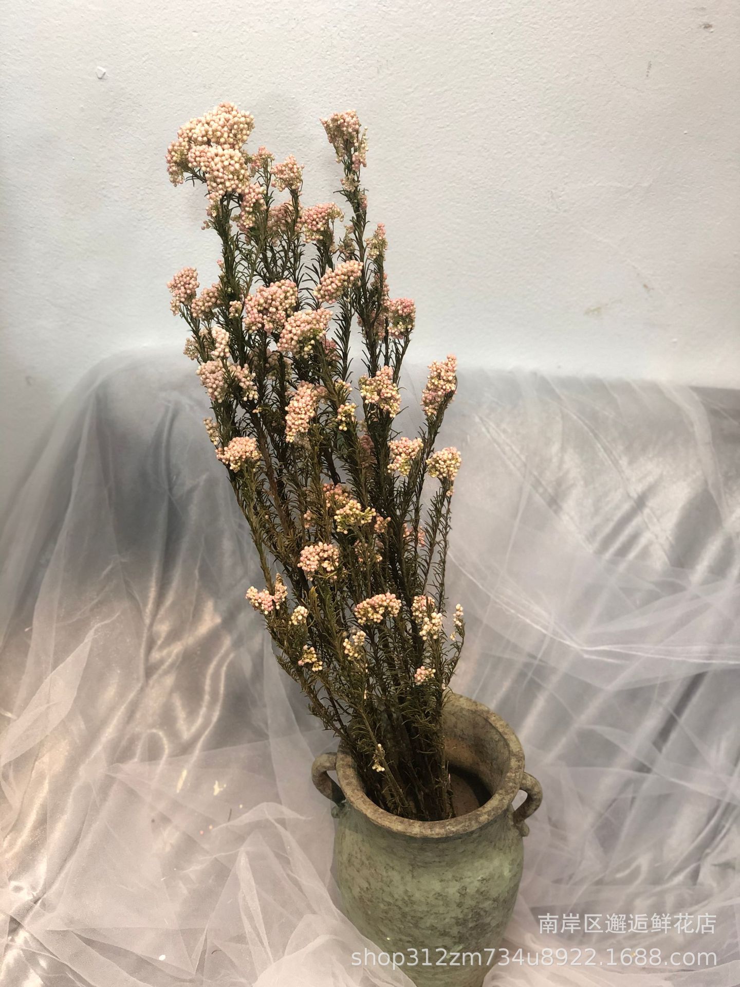 【小米花】米花干花永生花小清新真花diy材料新娘头饰手捧花材料