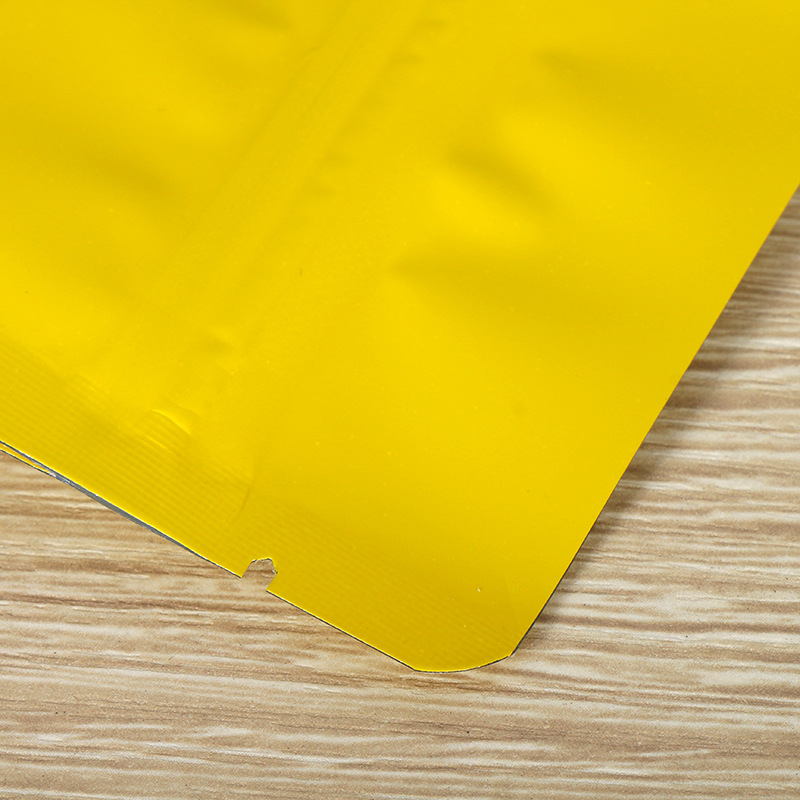 厂家直供易撕口食品包装袋镀铝自封自立食品袋甜奶油八边封塑料袋