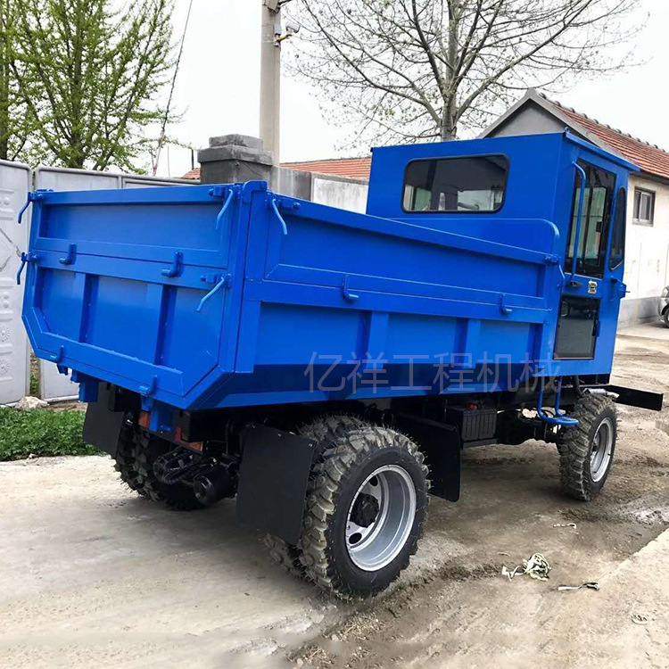 厂家直销农用小四轮拖拉机 四驱翻斗自卸3吨柴油车 山地车爬山虎