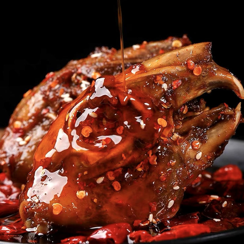 四川麻辣大兔头 成都双流老妈兔头香辣兔肉美食小吃网红零食特产