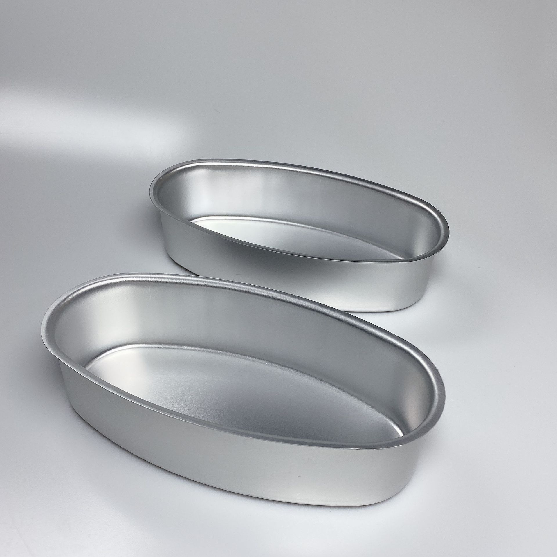 烘焙模具d08椭圆形芝士蛋糕模阳极铝盒金芝士蛋糕模乳酪模蜂巢模-阿里