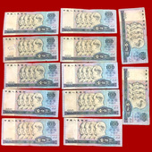 保真古钱币中华民国19年十10元和20元关金券纸币收藏礼品展销礼物