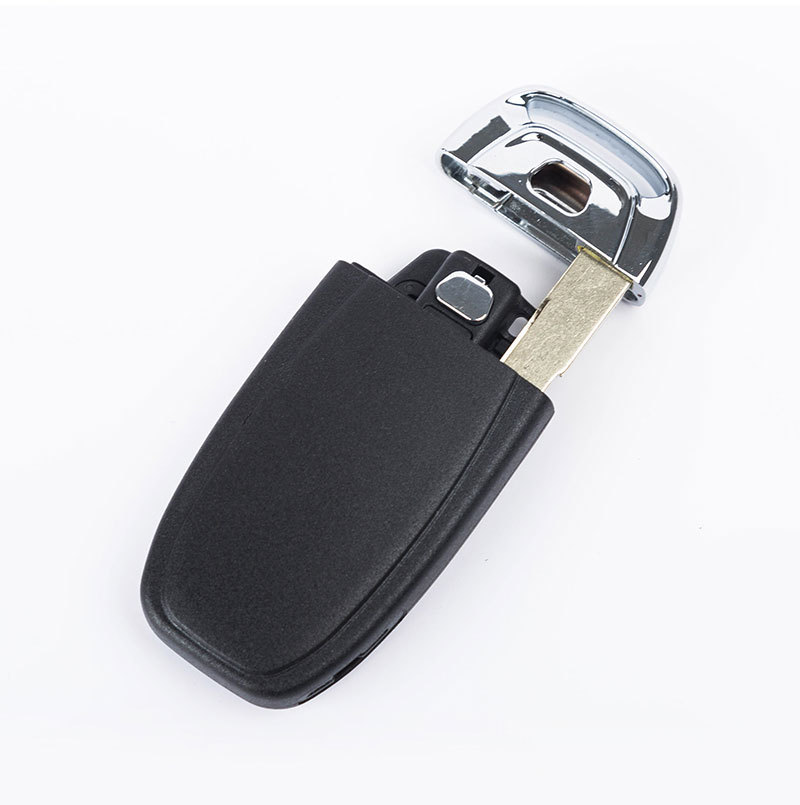 适用奥迪汽车遥控钥匙折叠改装升级智能卡奥迪a4/a6/tt/q7外壳