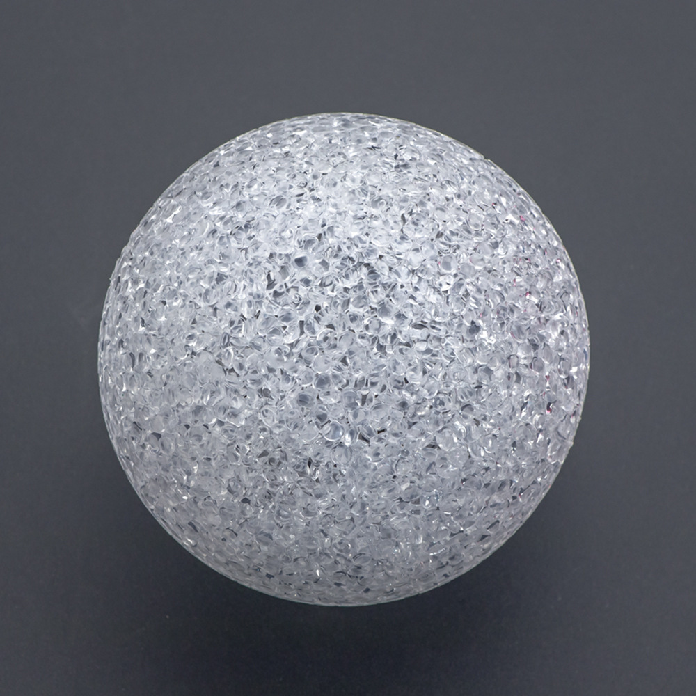 10公分米粒球led彩灯挂件造型彩灯粒子球圆球饭团圣诞节灯饰配件