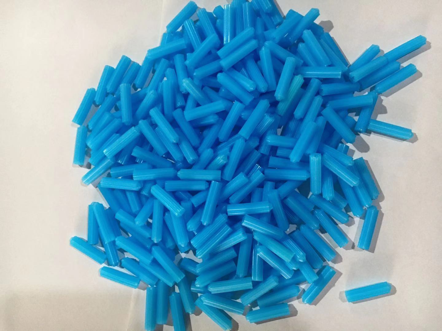 6厘散装,袋装,蓝色绿色塑料膨胀管 塑料涨塞 膨胀胶粒 膨胀胶塞