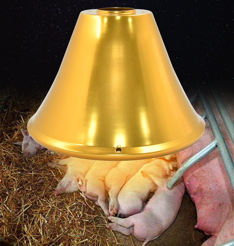 兽用保温灯罩仔猪保暖灯防爆灯罩取暖节能防护罩养殖保温灯灯罩