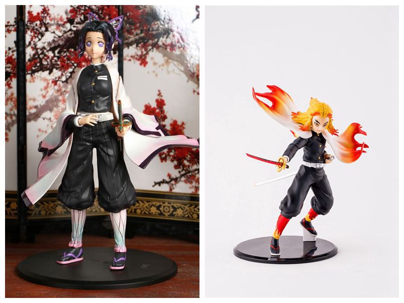 鬼灭之刃 九柱共鸣 炼狱杏寿郎 大哥炎柱 蝴蝶忍 景品 盒装手办
