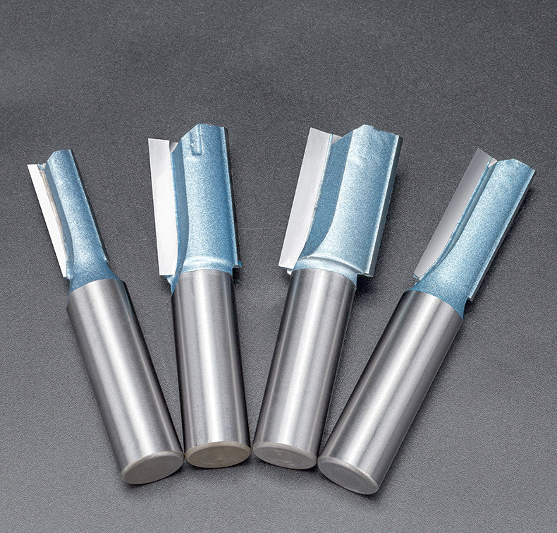 沪豪电木铣修边机雕刻机锣铣刀清底刀具带横刃开槽清底刀头