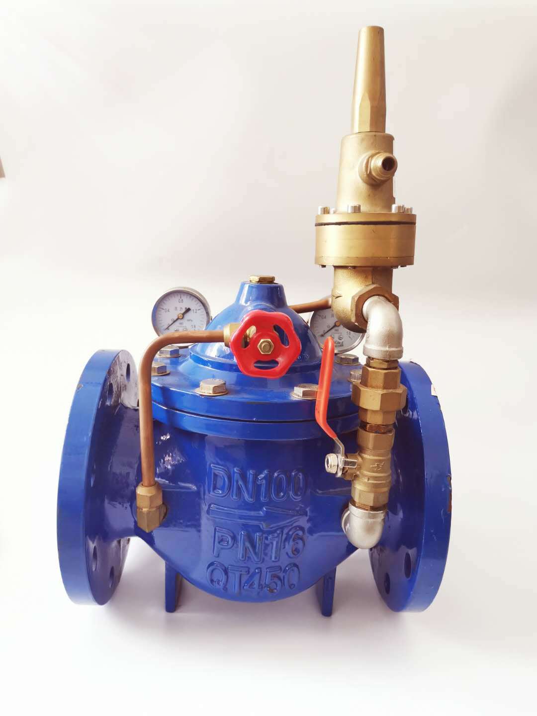 kicj广州科科阀门球墨铸铁铸钢压差旁通平衡阀800x-10/16/25q/c/p