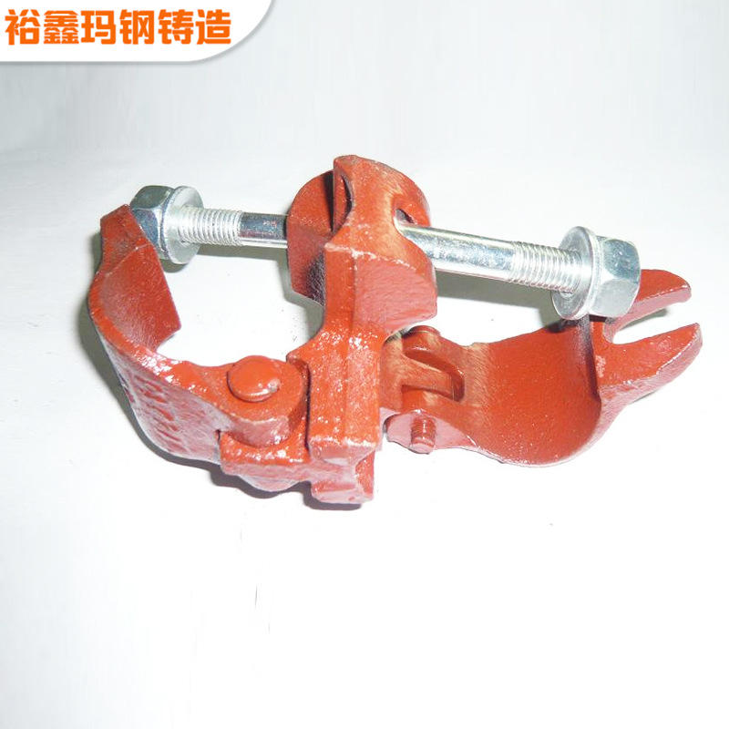建筑钢管脚手架十字直角扣件转向旋转卡扣架子管连接固定件